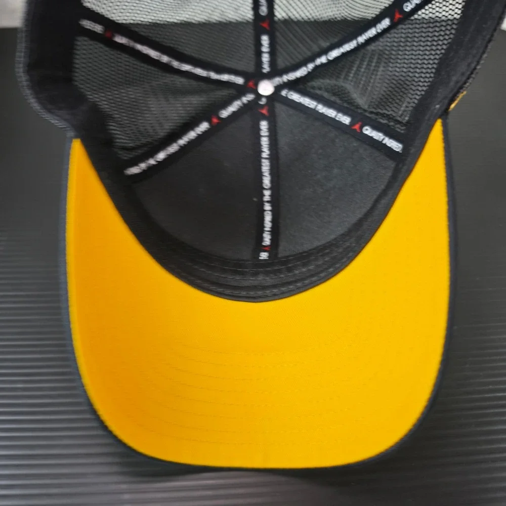 Jordan Michigan Wolverines On-Field Trucker Hat Olive Green Snapback Cap Men